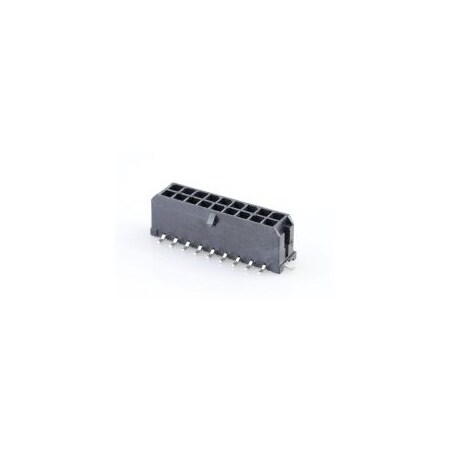 Molex MicroFit 3.0 V Hdr /Nail DR Tin 18Ckt 43045-1818
